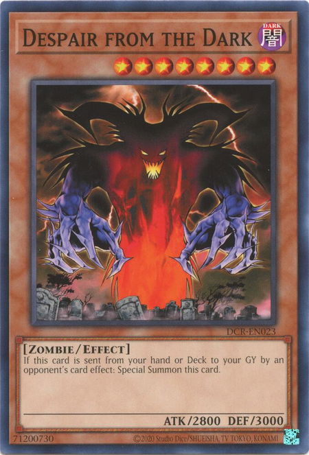 Despair from the Dark - Dark Crisis (25th Anniversary Edition) YuGiOh trading card