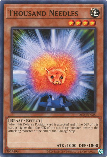 Thousand Needles - Dark Crisis (25th Anniversary Edition) YuGiOh trading card