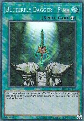 Butterfly Dagger - Elma - Dark Crisis (25th Anniversary Edition) YuGiOh trading card