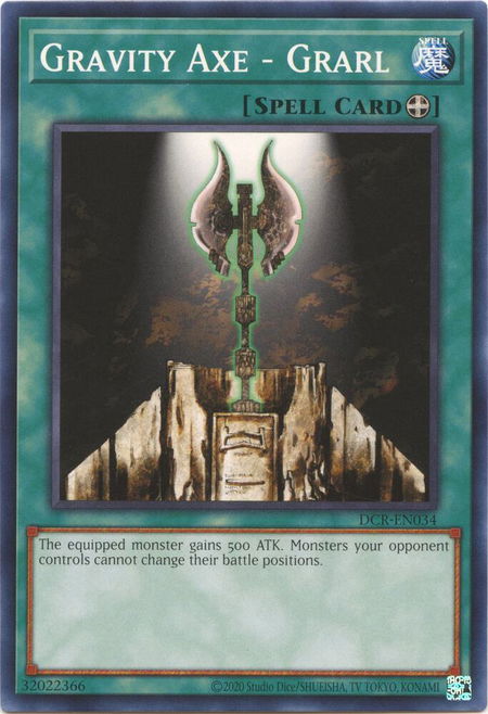 Gravity Axe - Grarl - Dark Crisis (25th Anniversary Edition) YuGiOh trading card