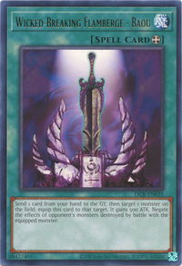 Wicked-Breaking Flamberge - Baou - Dark Crisis (25th Anniversary Edition) (DCR-EN) #DCR-EN035 - Rare YuGiOh Trading Card