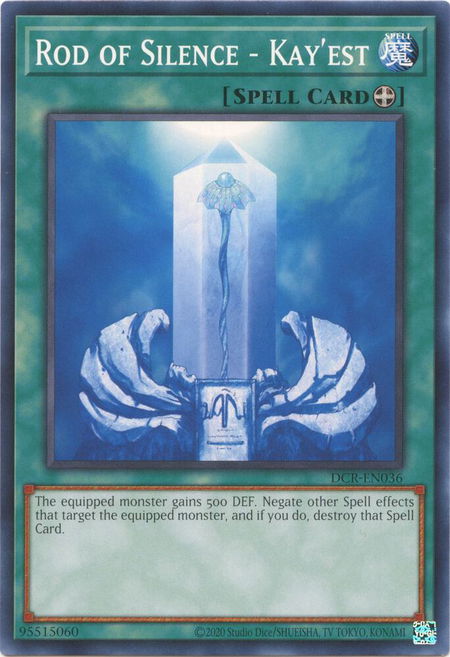 Rod of Silence - Kay'est - Dark Crisis (25th Anniversary Edition) YuGiOh trading card