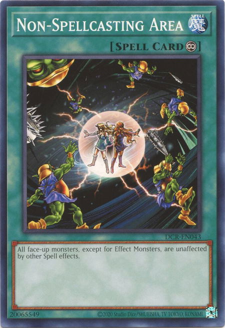 Non-Spellcasting Area - Dark Crisis (25th Anniversary Edition) YuGiOh trading card