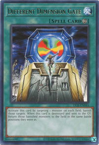 Different Dimension Gate - Dark Crisis (25th Anniversary Edition) (DCR-EN) #DCR-EN044 - Rare YuGiOh Trading Card