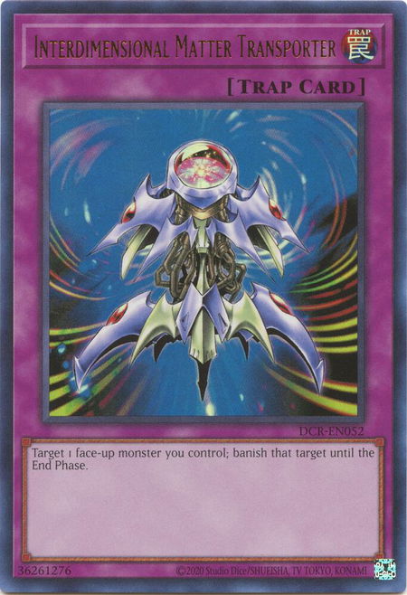 Interdimensional Matter Transporter - Dark Crisis (25th Anniversary Edition) YuGiOh trading card