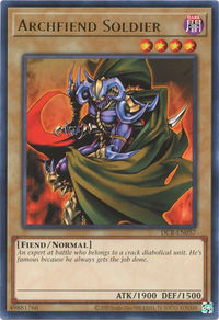 Archfiend Soldier - Dark Crisis (25th Anniversary Edition) (DCR-EN) #DCR-EN057 - Rare YuGiOh Trading Card