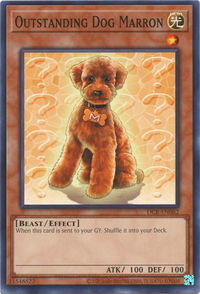 Outstanding Dog Marron - Dark Crisis (25th Anniversary Edition) (DCR-EN) #DCR-EN062 - Common / Short Print YuGiOh Trading Card