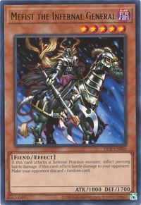 Mefist the Infernal General - Dark Crisis (25th Anniversary Edition) (DCR-EN) #DCR-EN066 - Rare YuGiOh Trading Card