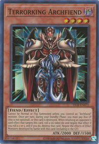 Terrorking Archfiend - Dark Crisis (25th Anniversary Edition) (DCR-EN) #DCR-EN072 - Super Rare YuGiOh Trading Card