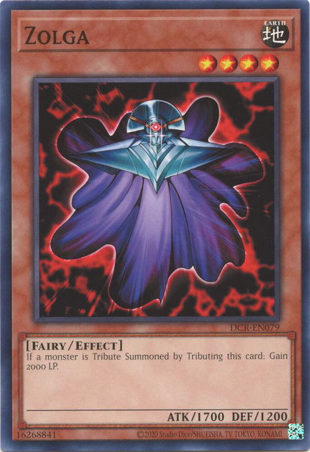 Zolga - Dark Crisis (25th Anniversary Edition) YuGiOh trading card
