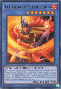 Legendary Flame Lord - Dark Crisis (25th Anniversary Edition) (DCR-EN) #DCR-EN081 - Rare YuGiOh Trading Card