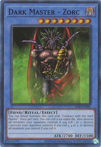 Dark Master - Zorc - Dark Crisis (25th Anniversary Edition) (DCR-EN) #DCR-EN082 - Super Rare YuGiOh Trading Card