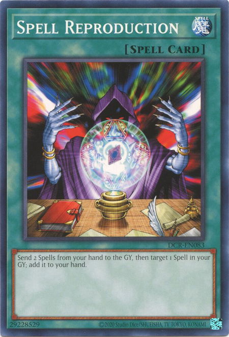 Spell Reproduction - Dark Crisis (25th Anniversary Edition) YuGiOh trading card