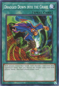Dragged Down into the Grave - Dark Crisis (25th Anniversary Edition) (DCR-EN) #DCR-EN084 - Common / Short Print YuGiOh Trading Card