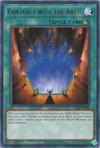 Contract with the Abyss - Dark Crisis (25th Anniversary Edition) (DCR-EN) #DCR-EN086 - Rare YuGiOh Trading Card