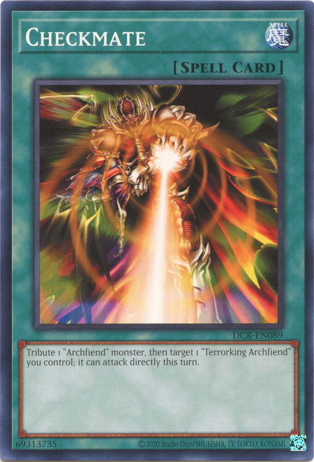 Checkmate - Dark Crisis (25th Anniversary Edition) YuGiOh trading card
