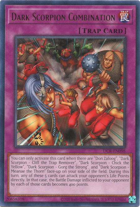 Dark Scorpion Combination - Dark Crisis (25th Anniversary Edition) YuGiOh trading card