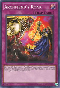 Archfiend's Roar - Dark Crisis (25th Anniversary Edition) (DCR-EN) #DCR-EN099 - Common / Short Print YuGiOh Trading Card