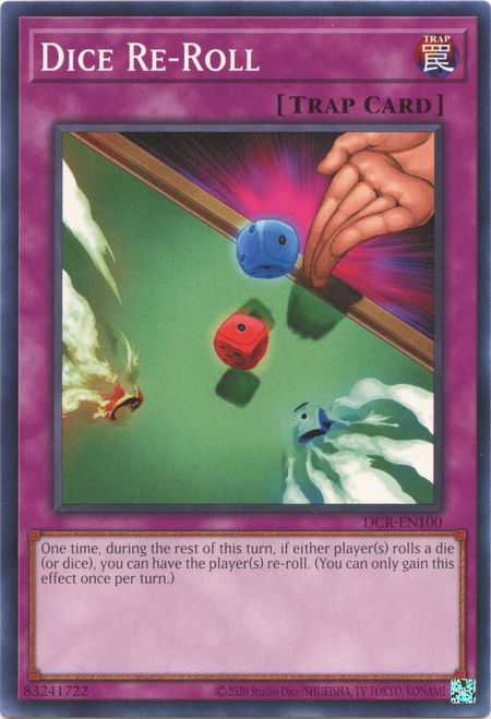 Dice Re-Roll - Dark Crisis (25th Anniversary Edition) YuGiOh trading card