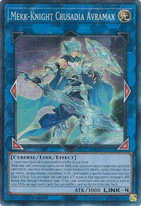 Mekk-Knight Crusadia Avramax (CR) - Maze of Memories (MAZE) #MAZE-EN054 - Collector's Rare YuGiOh Trading Card