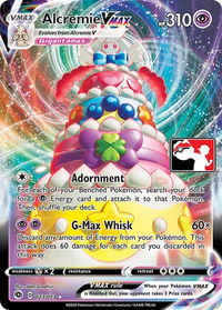 Alcremie VMAX - Prize Pack Series Cards  #23/73 - Ultra Rare Pokémon Trading Card