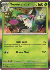 Meowscarada - 015/198 - SV01: Scarlet & Violet Base Set (SVI) #015/198 - Rare Pokémon Trading Card