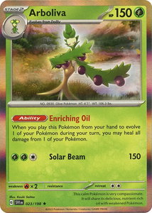 Arboliva - SV01: Scarlet & Violet Base Set (SVI) #023/198 - Rare Pokémon Trading Card
