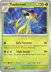 Toedscruel - SV01: Scarlet & Violet Base Set (SVI) #026/198 - Uncommon Pokémon Trading Card