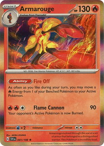 Armarouge - 041/198 - SV01: Scarlet & Violet Base Set (SVI) #041/198 - Rare Pokémon Trading Card