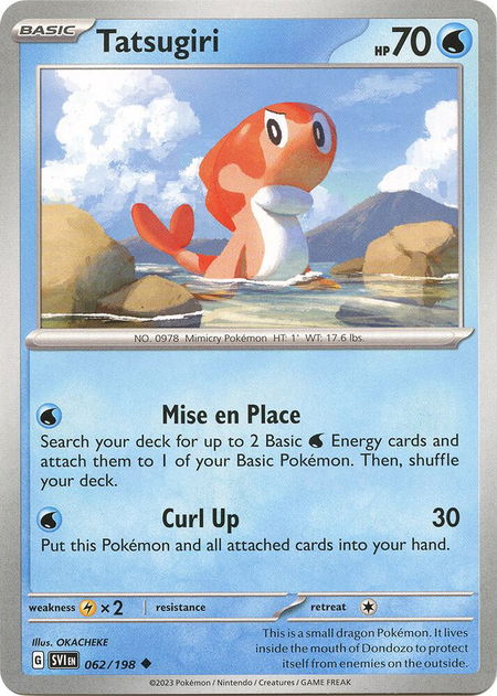 Tatsugiri - SV01: Scarlet & Violet Base Set Pokémon trading card