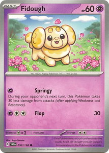 Fidough - 098/198 - SV01: Scarlet & Violet Base Set (SVI) #098/198 - Common Pokémon Trading Card