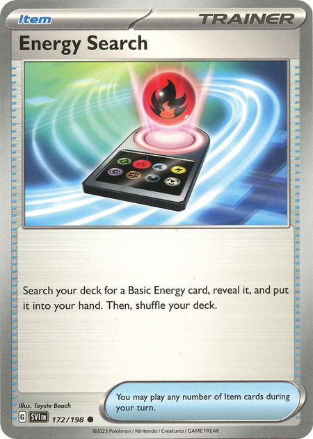 Energy Search - SV01: Scarlet & Violet Base Set Pokémon trading card