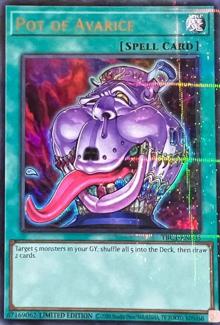 Pot of Avarice - The Pot Collection YuGiOh trading card