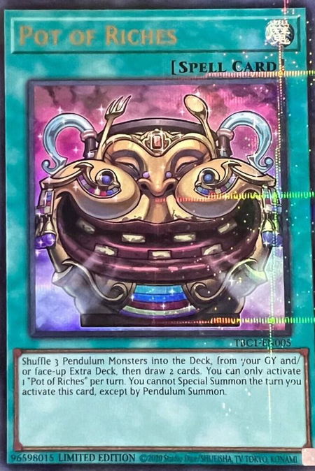 Pot of Riches - The Pot Collection YuGiOh trading card