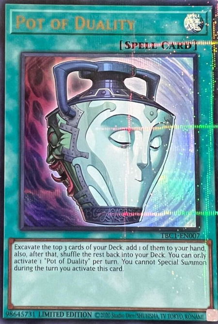 Pot of Duality - The Pot Collection YuGiOh trading card