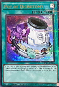 Pot of Dichotomy - The Pot Collection (TBC1) #TBC1-EN008 - Ultra Rare YuGiOh Trading Card