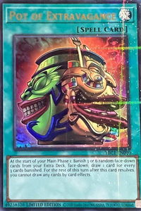 Pot of Extravagance - The Pot Collection (TBC1) #TBC1-EN010 - Ultra Rare YuGiOh Trading Card