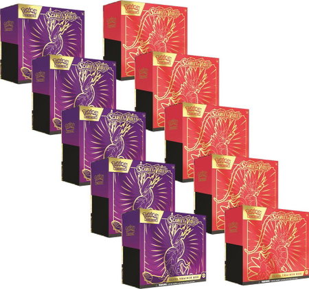 Scarlet & Violet Elite Trainer Box Case trading card from SV01: Scarlet & Violet Base Set Scarlet & Violet Elite Trainer Box Case - SV01: Scarlet & Violet Base Set Pokémon trading card