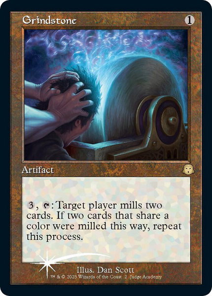 Grindstone trading card from Judge Promos Grindstone - Judge Promos Magic: The Gathering trading card