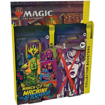 March of the Machine: The Aftermath - Collector Booster Display - March of the Machine: The Aftermath Magic: The Gathering trading card