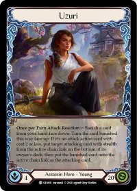 Uzuri - Blitz Deck: Outsiders - Uzuri  #UZU001 - Common Flesh and Blood Trading Card