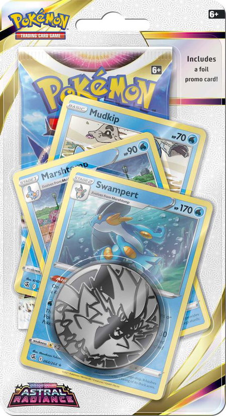 Astral Radiance Premium Checklane Blister [Swampert] - SWSH10: Astral Radiance Pokémon trading card