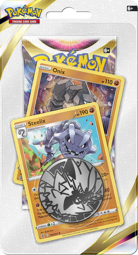 Astral Radiance Premium Checklane Blister [Steelix] - SWSH10: Astral Radiance Pokémon trading card