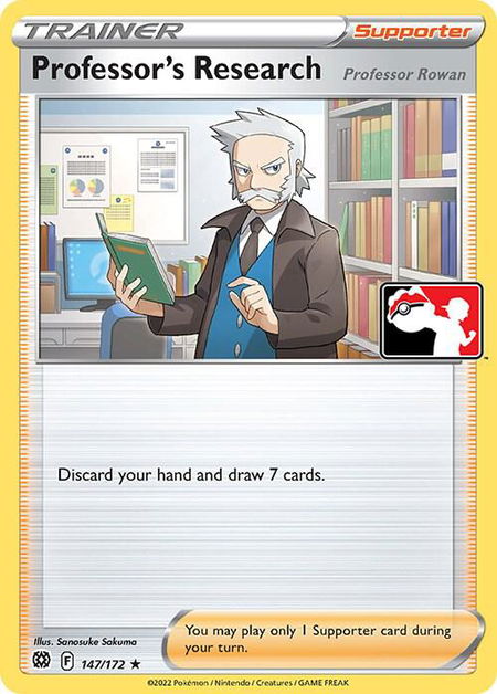 Professor's Research - Prize Pack Series Cards Pokémon trading card