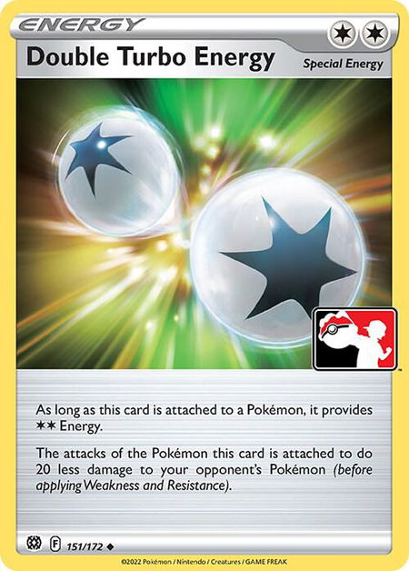 Double Turbo Energy - Prize Pack Series Cards Pokémon trading card