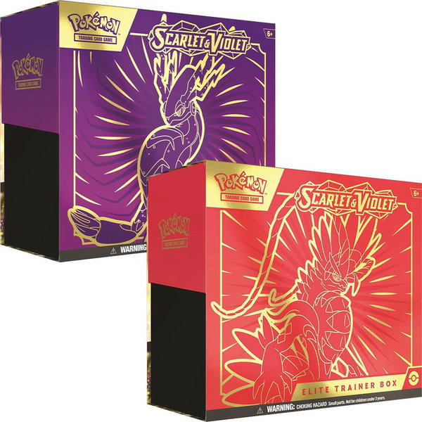 Scarlet & Violet Elite Trainer Boxes [Set of 2] - SV01: Scarlet & Violet Base Set Pokémon trading card