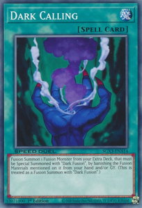 Dark Calling - Speed Duel GX: Duelists of Shadows (SGX3) #SGX3-ENA14 - Common / Short Print YuGiOh Trading Card