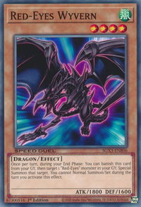 Red-Eyes Wyvern - Speed Duel GX: Duelists of Shadows (SGX3) #SGX3-ENB06 - Common / Short Print YuGiOh Trading Card