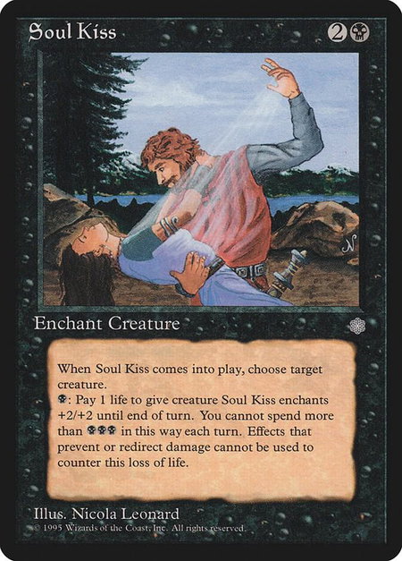 Soul Kiss - Ice Age Magic: The Gathering trading card