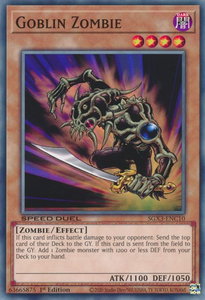 Goblin Zombie - Speed Duel GX: Duelists of Shadows (SGX3) #SGX3-ENC10 - Common / Short Print YuGiOh Trading Card